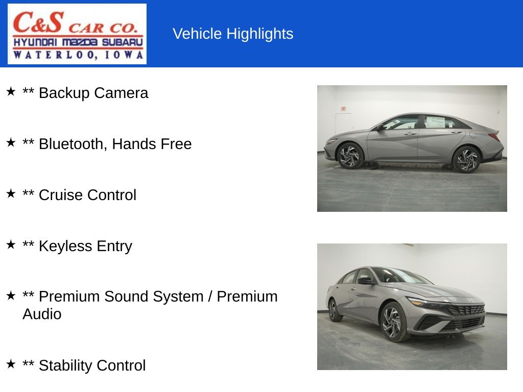 2025 Hyundai Elantra