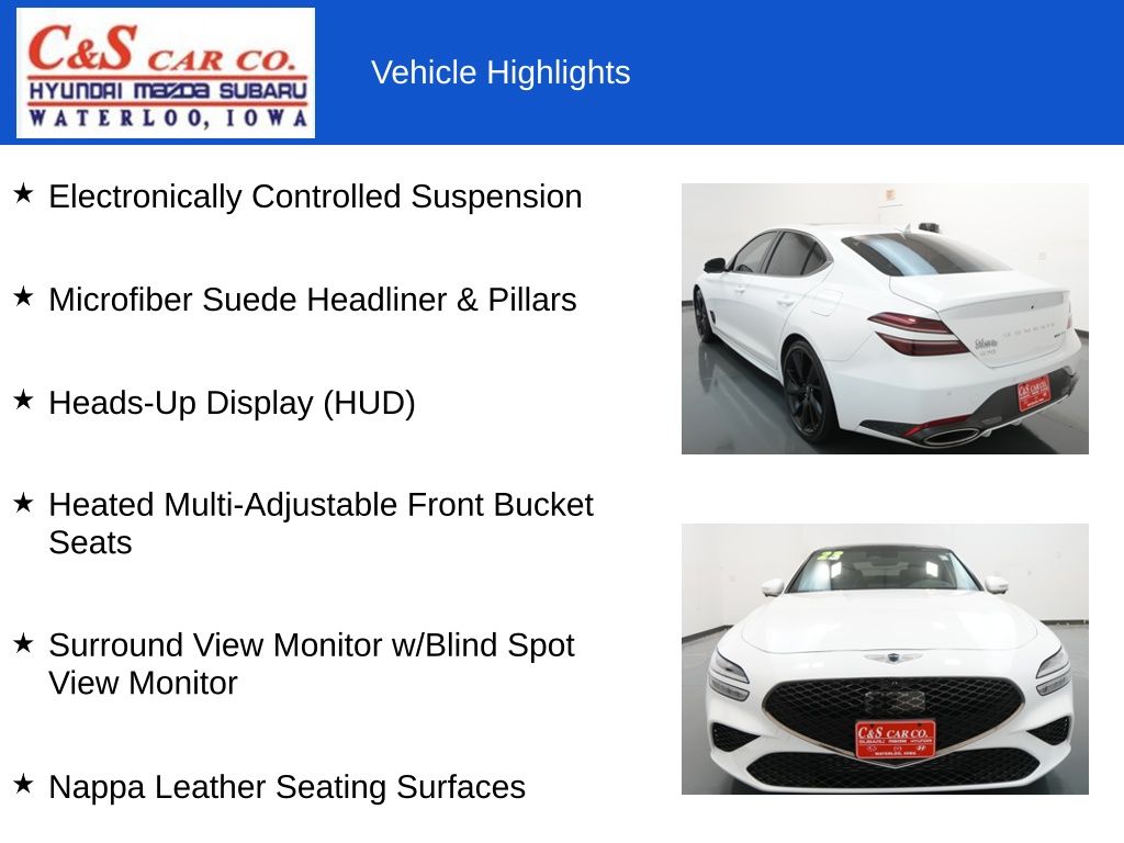 2023 Genesis G70