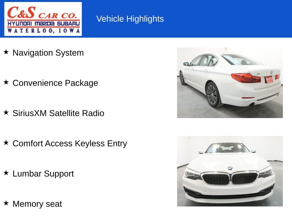 2019 BMW 5 Series