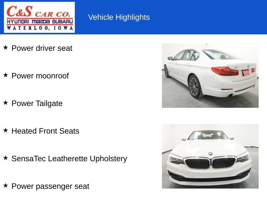 2019 BMW 5 Series