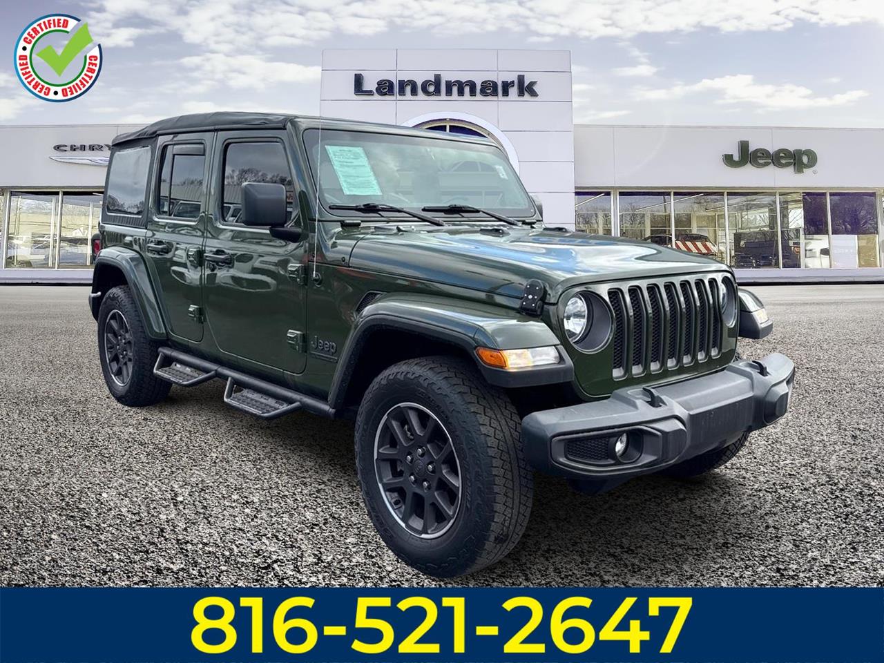 Used 2021 Jeep Wrangler Unlimited Unlimited 80th Anniversary SUVs