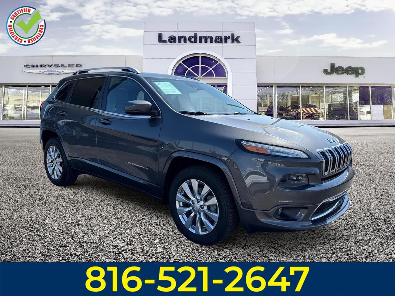 Used 2018 Jeep Cherokee Overland SUVs