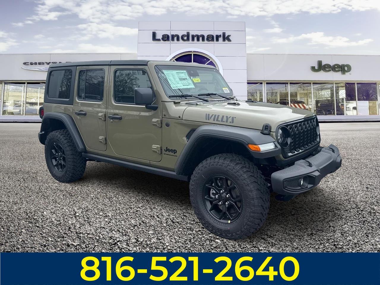 New 2025 Jeep Wrangler Willys SUVs