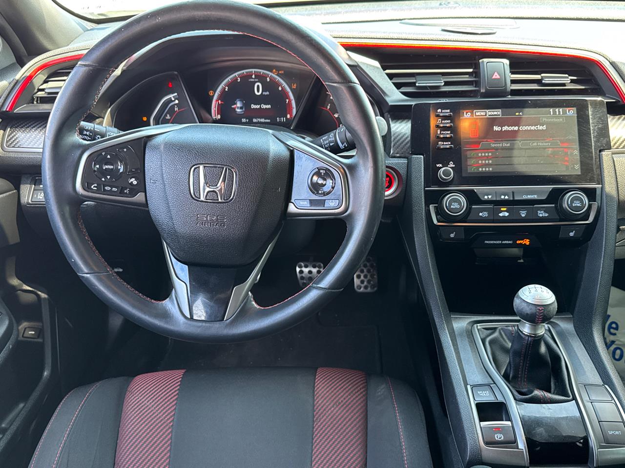 2020 Honda Civic Si Sedan