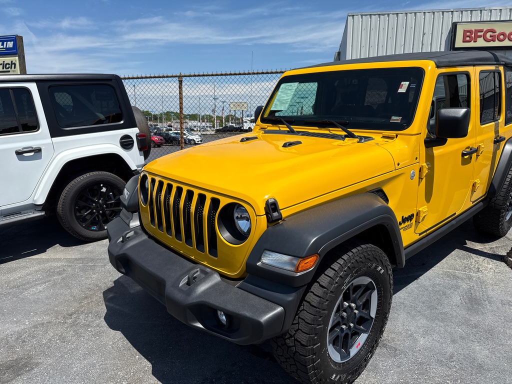 Used 2021 Jeep Wrangler Unlimited Unlimited Sport S SUVs
