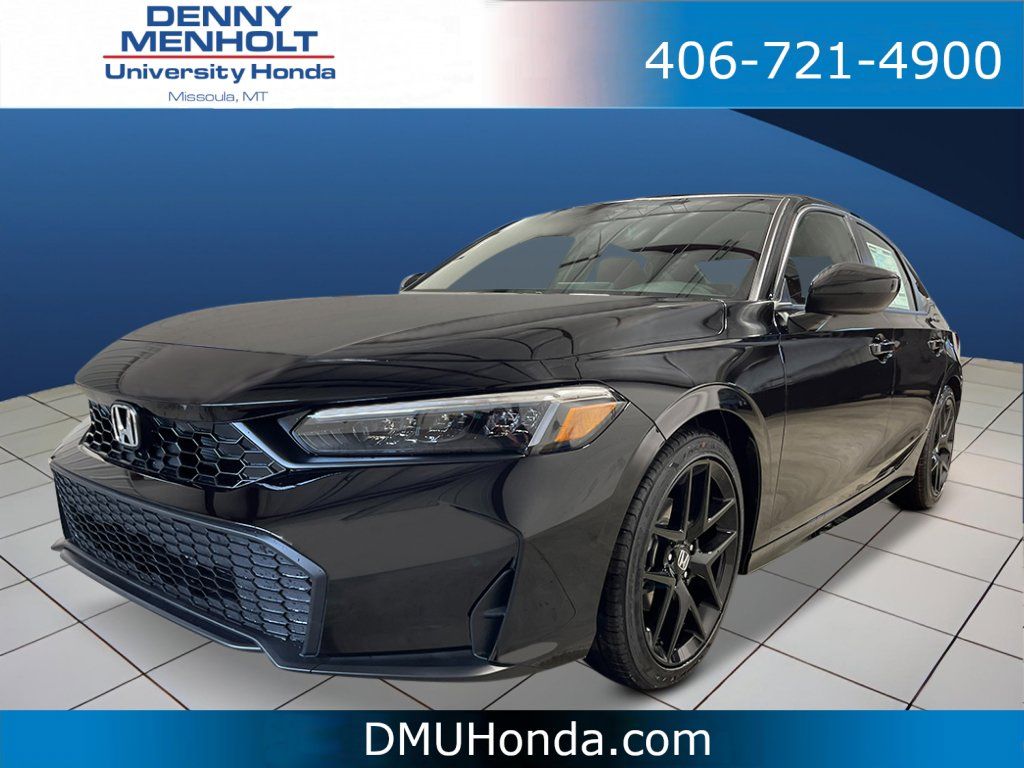 New 2025 Honda Civic Sport Cars