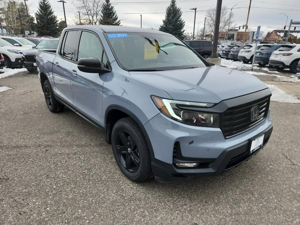 Used 2022 Honda Ridgeline Black Edition Trucks