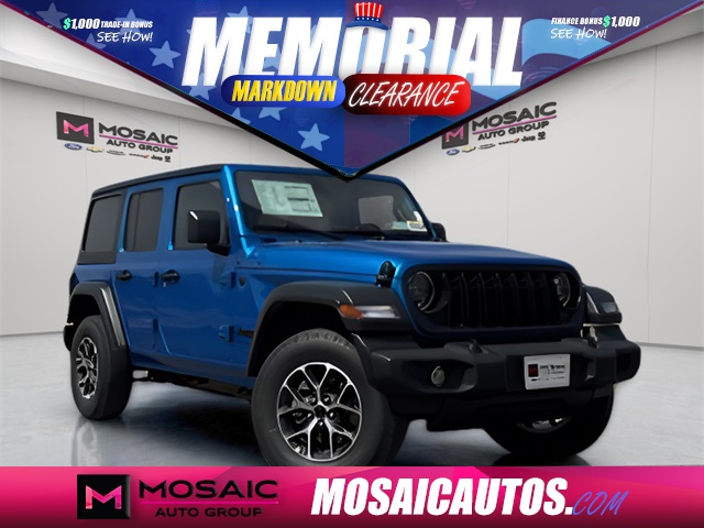 New 2025 Jeep Wrangler Sport S SUVs