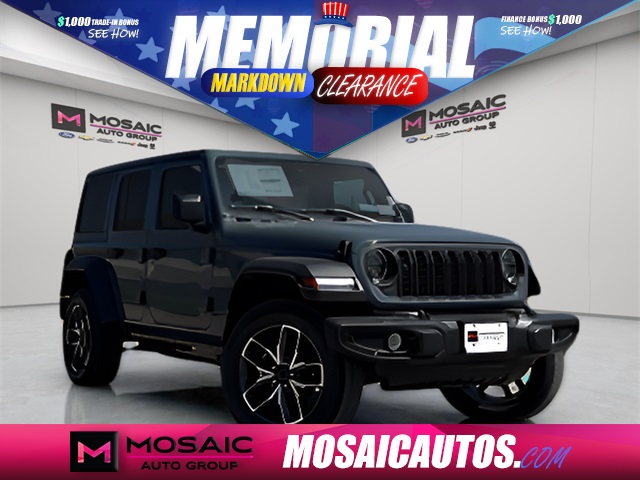 New 2025 Jeep Wrangler Sport S 4xe SUVs