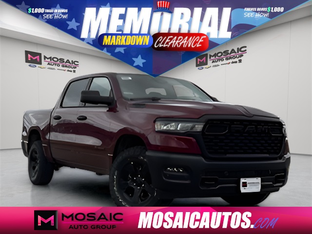 New 2025 Ram 1500 4D Crew Cab Trucks