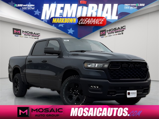 New 2025 Ram 1500 4D Crew Cab Trucks