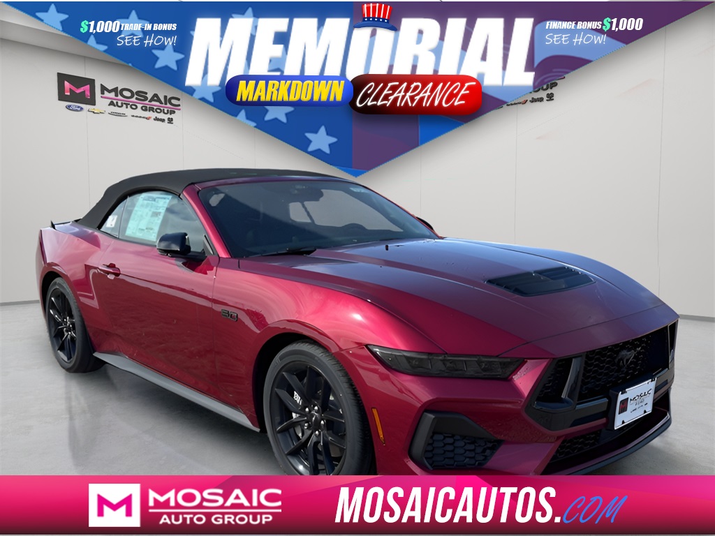 New 2025 Ford Mustang GT Premium Cars