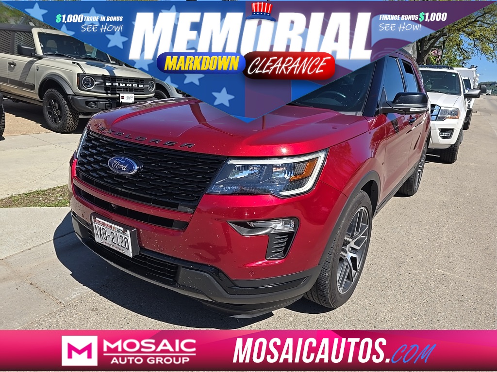 Used 2018 Ford Explorer Sport SUVs