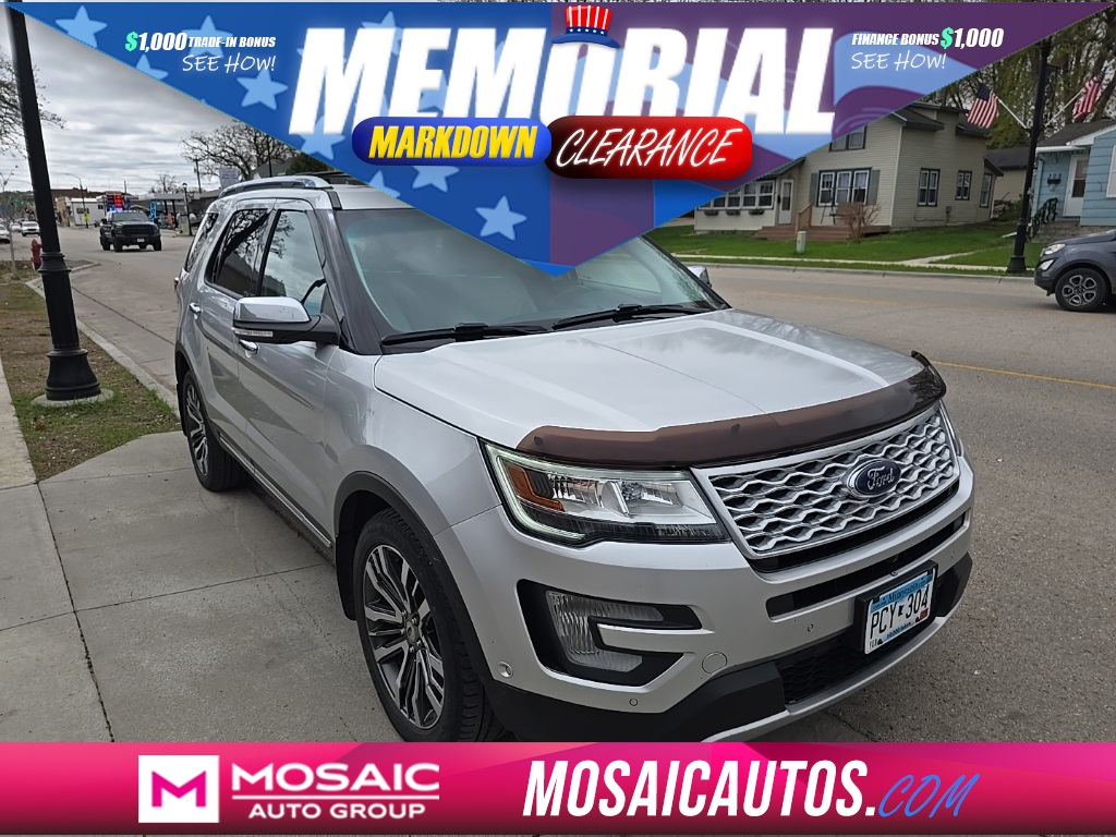 Used 2016 Ford Explorer Platinum SUVs