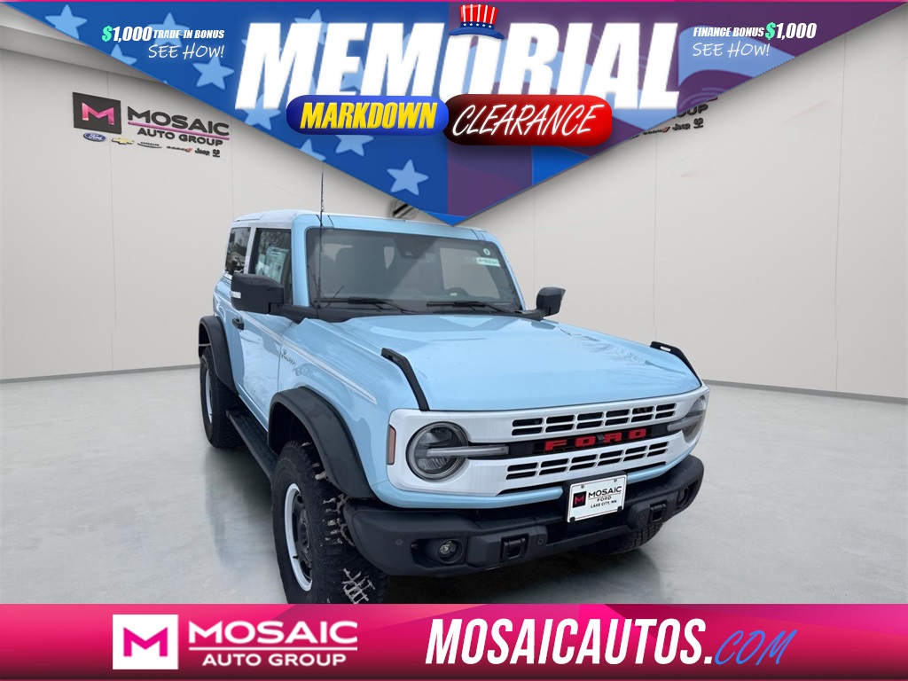 New 2024 Ford Bronco Heritage Limited Edition SUVs