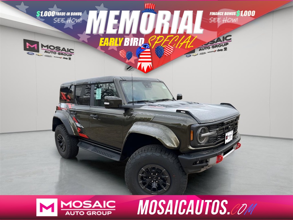 New 2024 Ford Bronco Raptor SUVs