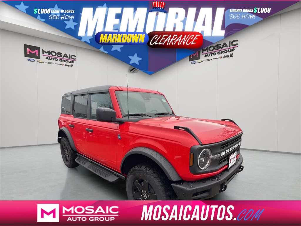 New 2024 Ford Bronco Black Diamond SUVs