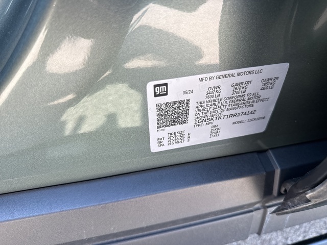 2024 Chevrolet Tahoe
