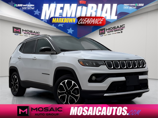 Used 2022 Jeep Compass Limited SUVs