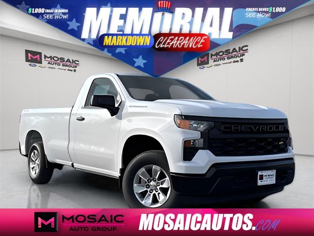 New 2025 Chevrolet Silverado 1500 WT Trucks