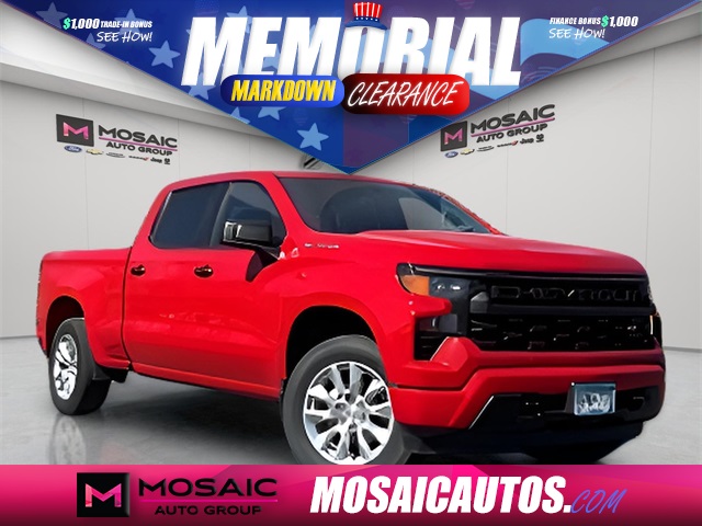 New 2024 Chevrolet Silverado 1500 Custom Trucks