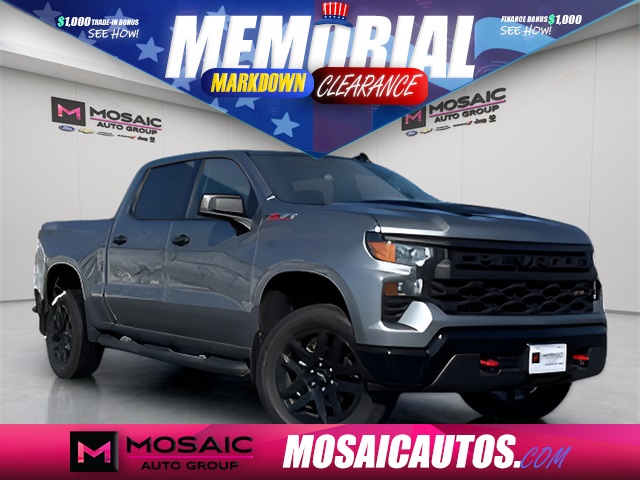 Used 2024 Chevrolet Silverado 1500 Custom Trail Boss Trucks