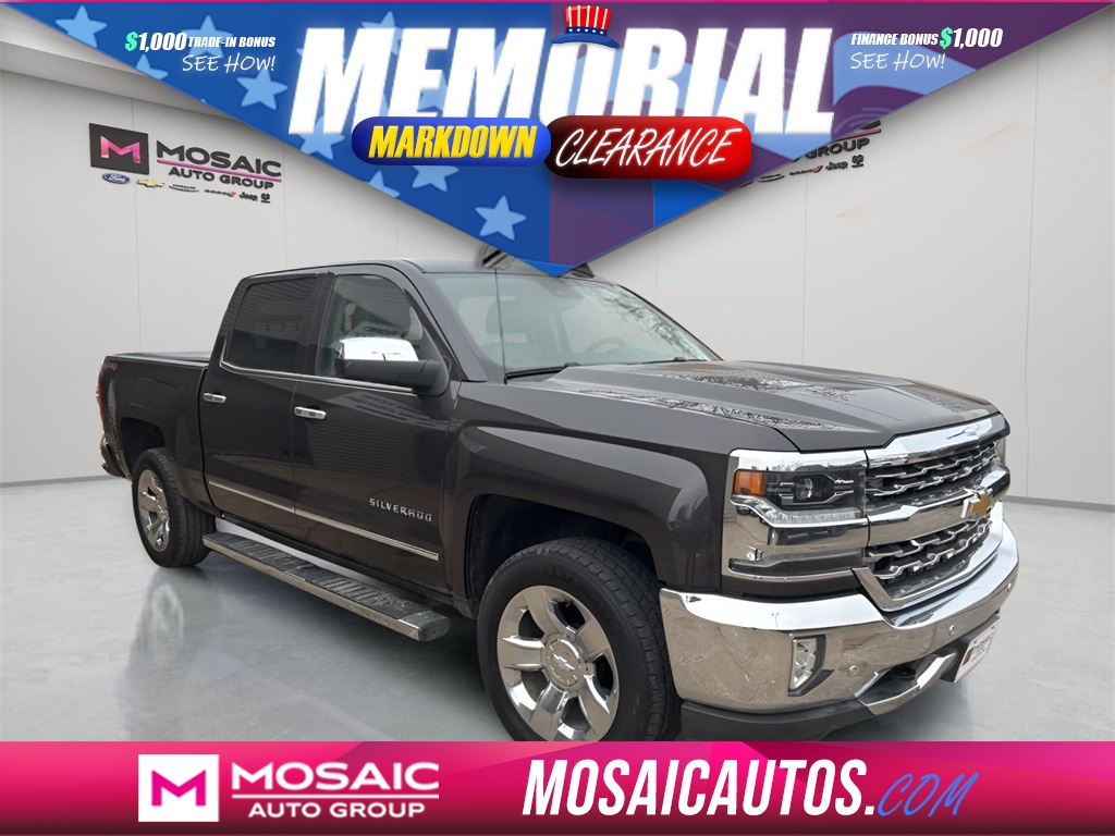 Used 2016 Chevrolet Silverado 1500 LTZ Trucks
