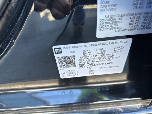 2021 Chevrolet Silverado 1500