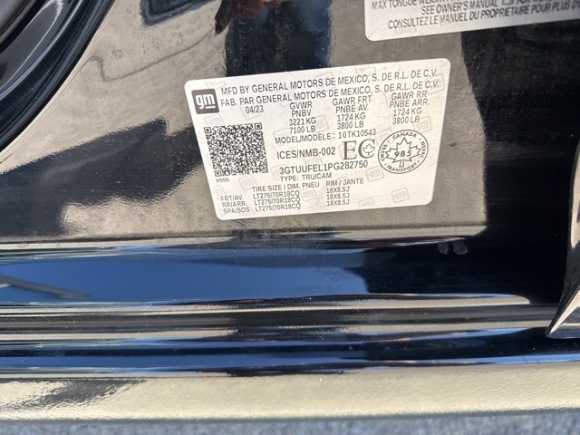 2023 GMC Sierra 1500