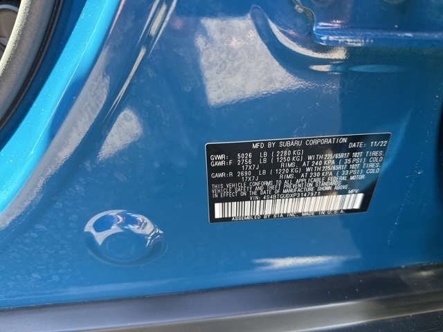 2023 Subaru Outback