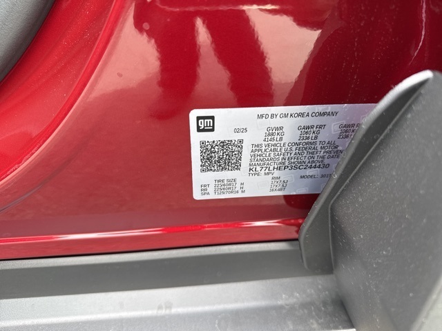 2025 Chevrolet Trax